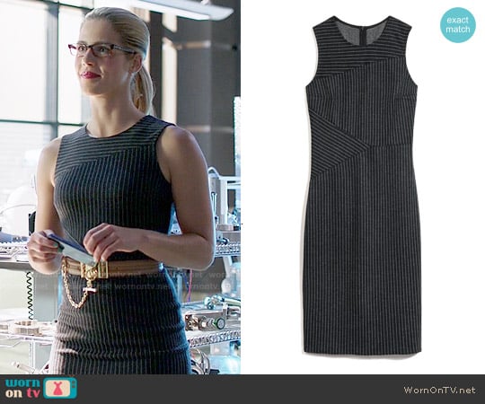 Judith & Charles Gene Dress worn by Felicity Smoak (Emily Bett Rickards) on Arrow