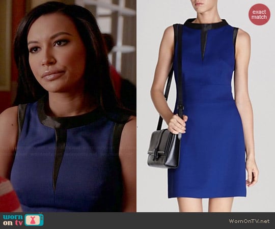 Karen Millen 60s Shift Dress worn by Naya Rivera on Glee