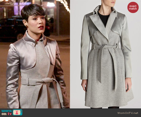 Karen Millen Classic Investment Collection Coat worn by Anika Calhoun (Grace Gealey) on Empire