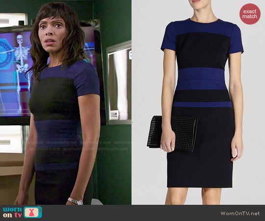 BONES: SEASON 9 EPISODE 14 CAMILLE'S Colorblock Sweater