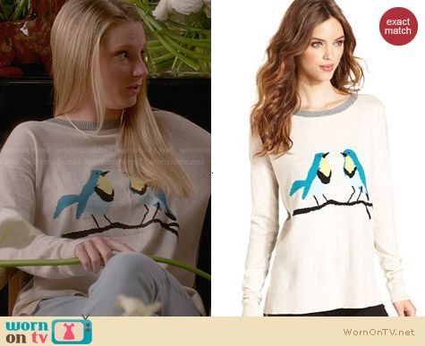 Kensie Bird Sweater worn by Heather Morris on Glee