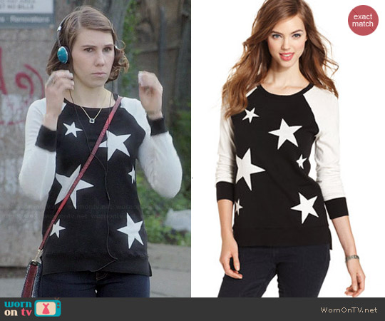 Kensie Star Sweater worn by Zosia Mamet on Girls