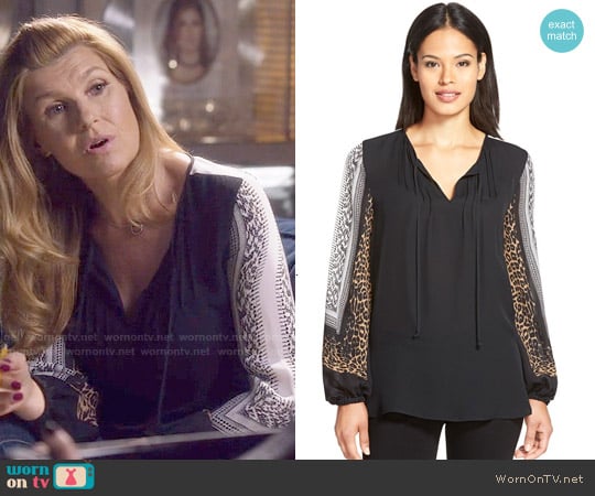 Kobi Halperin Lilly Blouse worn by Rayna Jaymes (Connie Britton) on Nashville