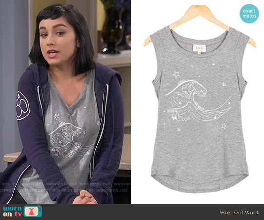 Koch Marie Tank in Aquarius Saving the World worn by Mandy Baxter ( Molly Ephraim) on Last Man Standing