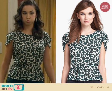 Last Man Standing Fashion: Joie Jilleen Top worn by Molly Ephraim