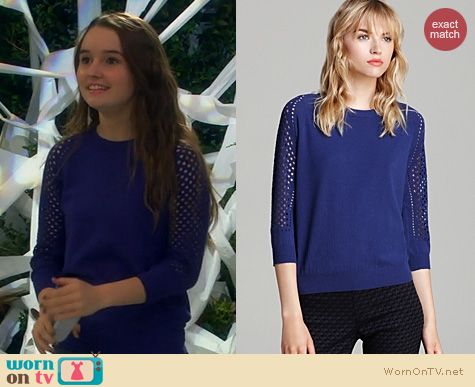 Last Man Standing Fashion: Marc by Marc Jacobs Cienaga Sweater worn by Kaitlyn Dever