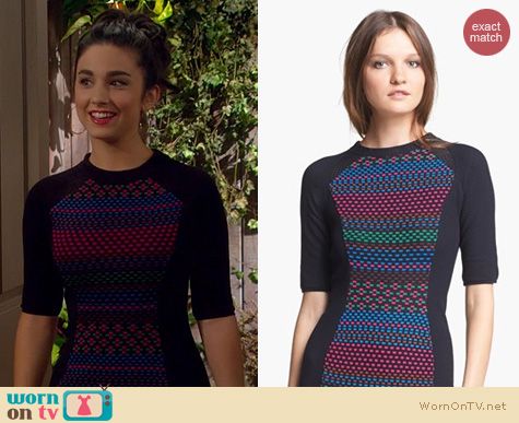 Last Man Standing Fashion: M Missoni Cube knit dress worn by Mandy Ephraim