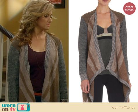 Last Man Standing Fashion: VPL Plated Cardigan worn by Nancy Travis