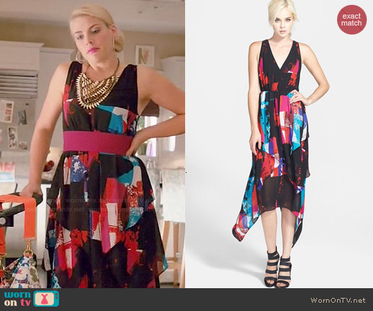 Leith Handkerchief Hem Dress worn by Laurie Keller (Busy Philipps) on Cougar Town