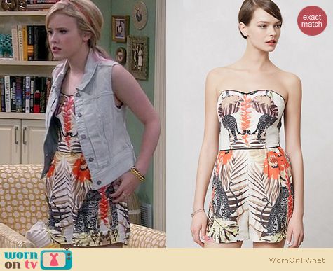 Lennox Scanlon Fashion: Anthropologie Jungle Romper worn on Melissa & Joey