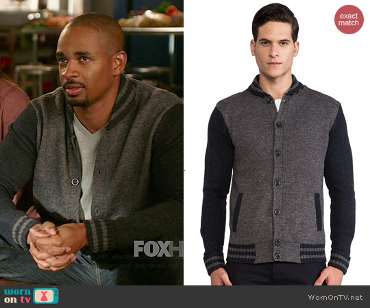 Life After Denim Alumni Cardigan worn by Damon Wayans Jr on New Girl