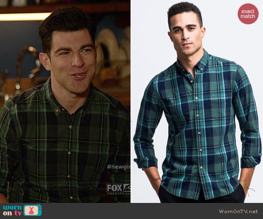 Life After Denim Hudson Shirt in Forest Hills worn by Max Greenfield on New Girl