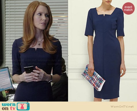 LK Bennett Lander Dress worn by Darby Stanchfield on Scandal