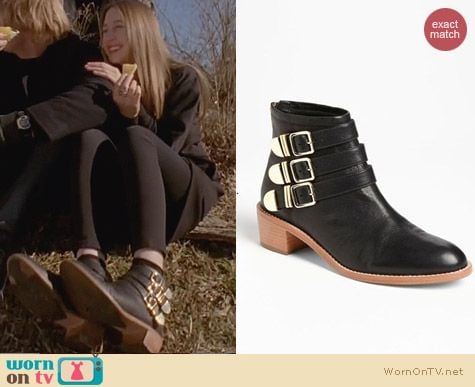 Loeffler Randal Fenton Bootie worn by Taissa Farmiga on AHS Coven