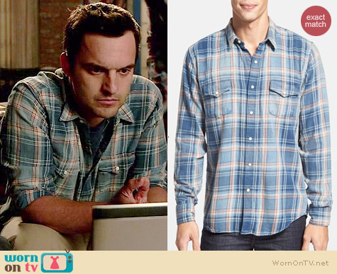 WornOnTV: Nick’s blue plaid shirt on New Girl | Jake Johnson | Clothes ...