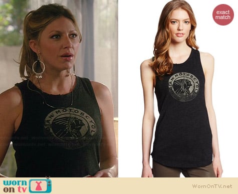 Lucky Brand Indian Circle Tank worn by Jess Macallan on Mistresses