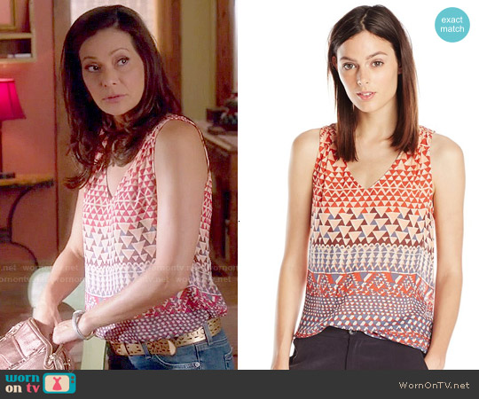 Lucky Brand Ombre Geo Tank worn by Regina Vasquez (Constance Marie) on Switched at Birth