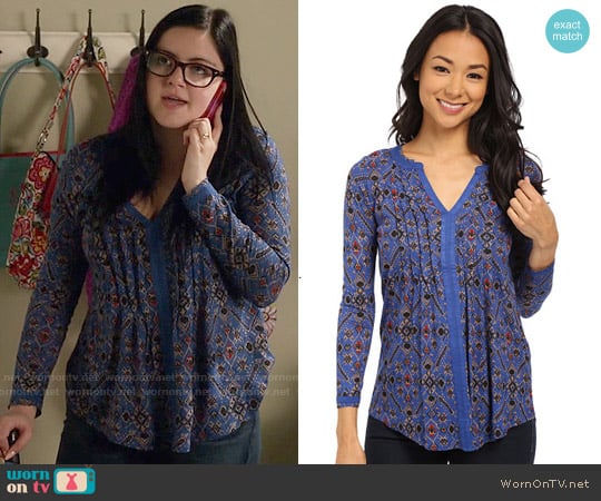 Lucky Brand Vintage Muse Top worn by Alex Dunphy (Ariel Winter) on Modern Family