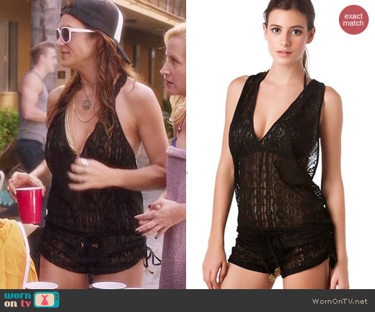 Luli Fama Sweet Seduction T-Back Romper worn by Kate Walsh on Bad Judge