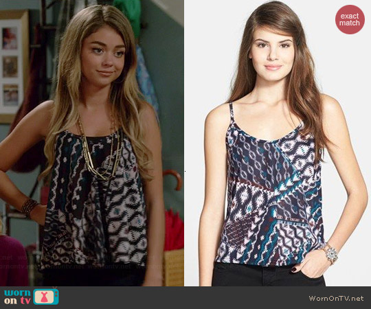 Lush A-Line Camisole worn by Sarah Hyland on Modern Family