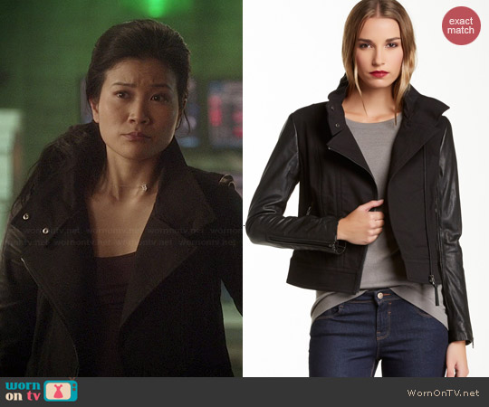 Mackage Andra Jacket worn by Jadyn Wong on Scorpion