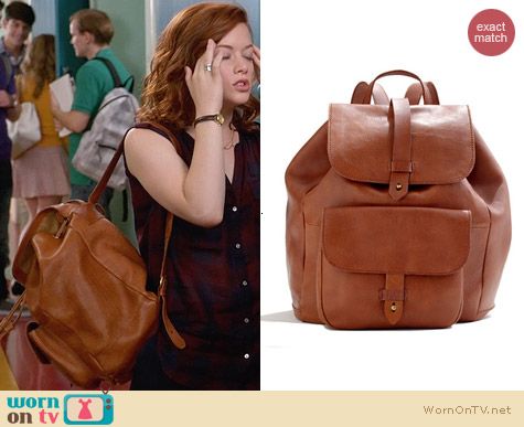 Madewell The Transport Rucksack worn by Tessa Altman on Suburgatory