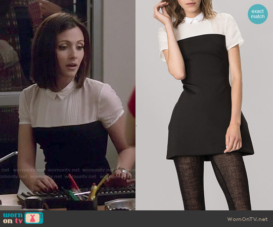 Maje Color Block Dress worn by April Carver (Italia Ricci) on Chasing Life