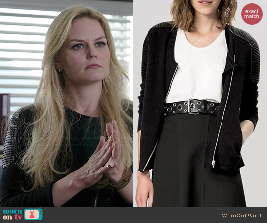 Maje Gachette Cardigan worn by Jennifer Morrison on OUAT