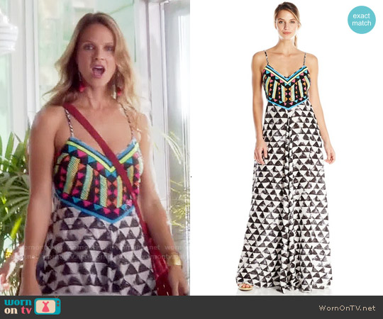 Mara Hoffman Embellished Maxi Dress worn by Phoebe Wells (Beau Garrett) on Girlfriends Guide to Divorce