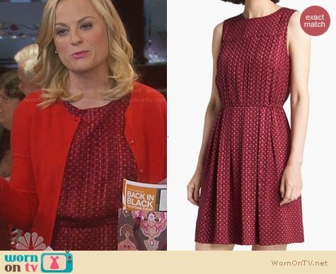 Marc by Marc Jacobs Minetta Dress worn by Amy Poehler on Parks & Rec