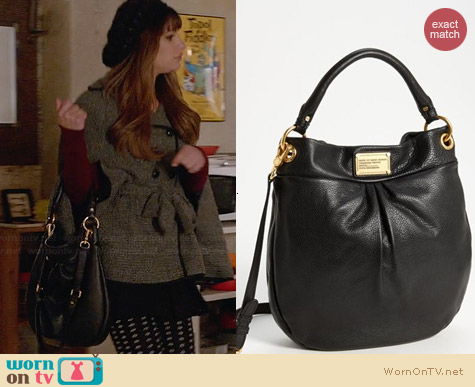 Marc by Marc Jacobs Classic Q Hillier Hobo worn by Lea Michele on Glee