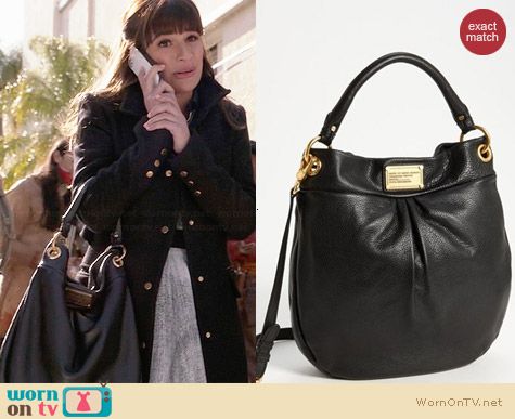 Marc by Marc Jacobs Classic Q Hillier Hobo worn by Rachel Berry on Glee