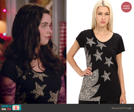 Marc by Marc Jacobs Cosmic Cluster Tee worn by Vanessa Marano on Switched at Birth