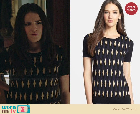 Marc by Marc Jacobs Diamond Flame Sweater worn by Karla Souza on HTGAWM