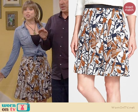 Marc by Marc Jacobs Nightingale Skirt worn by Amanda Fuller on Last Man Standing