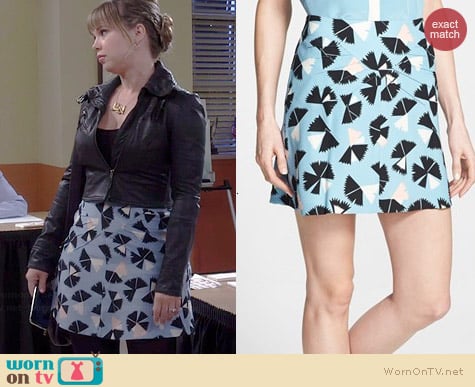 Marc by Marc Jacobs Pinwheel Flower Skirt worn by Amanda Fuller on Last Man Standing