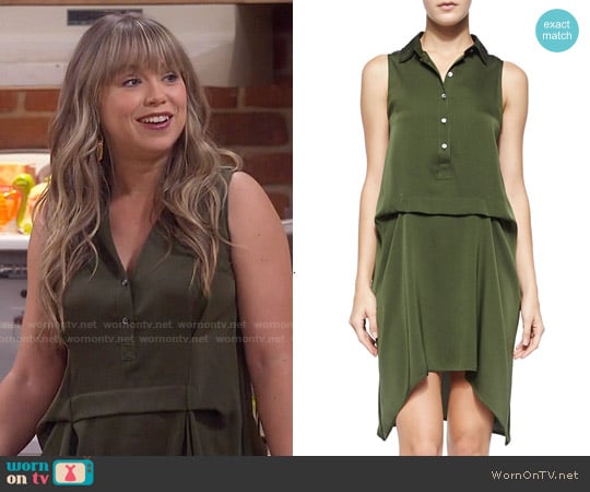 Marissa Webb Sleeveless Drawstring Back Dress worn by Kristin Baxter (Amanda Fuller) on Last Man Standing