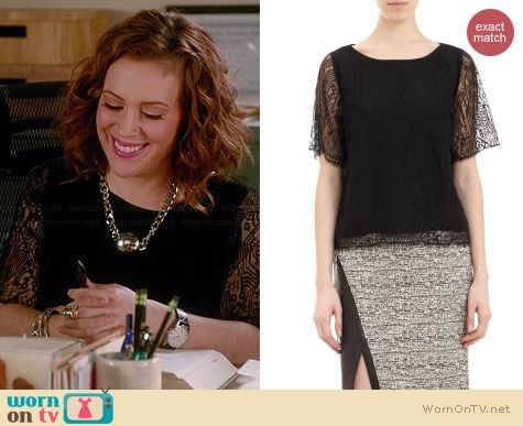 Marissa Webb Sonia Top worn by Alyssa Milano on Mistresses