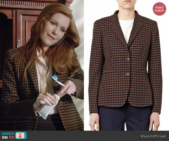 Max Mara Gin Blazer worn by Darby Stanchfield on Scandal