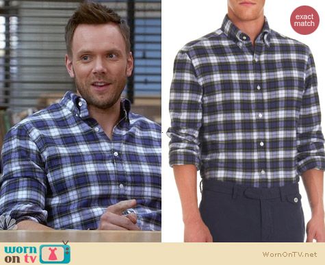 Michael Bastian Plaid Flannel Shirt worn by Jole McHale on Community