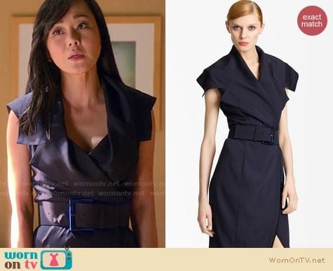 Mistresses Fashion: Donna Karan Trench Dress worn by Yunjin Kim