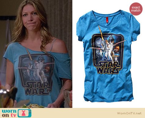 Mistresses Fashion H&M Star Wars tee worn by Jess Macallan