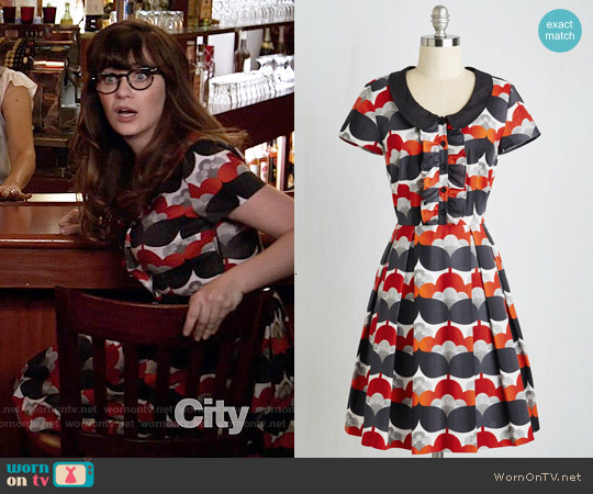 ModCloth Bonbon Nuit Dress worn by Jessica Day (Zooey Deschanel) on New Girl