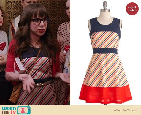 ModCloth Candy Stand Dress worn by Allyn Rachel on Selfie