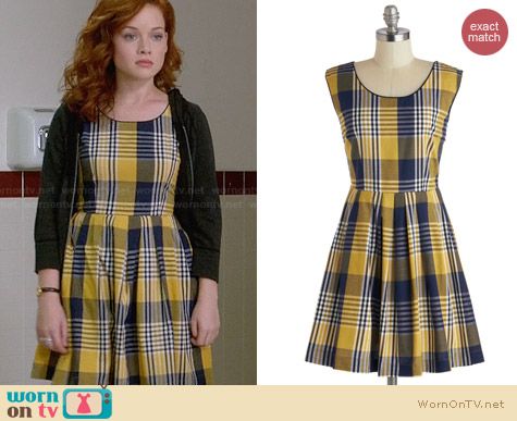 ModCloth Scholars Summit Dress worn by Tessa Altman on Suburgatory