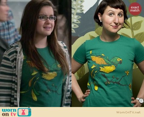 Modern Family Fashion: Threadless Brazillian Spirit tee worn by Ariel Winter