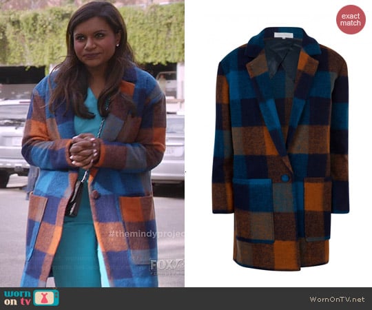 Moods of Norway Tone Coat worn by Mindy Kaling on The Mindy Project