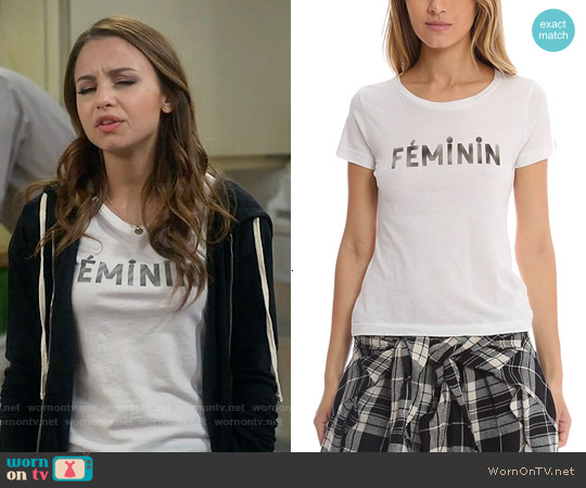 Mother Itty Bitty Goodie Goodie Tee worn by Sofia Rodriguez (Aimee Carrero) on Young and Hungry