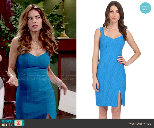 Nanette Lepore Rum Sizzle Dress worn by Victoria Newman (Amelia Heinle) on The Young and the Restless