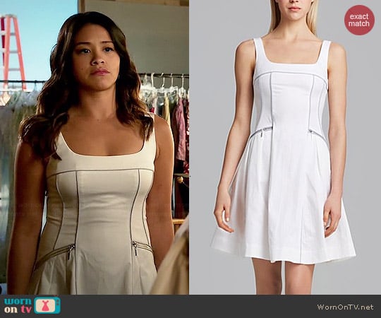 Nanette Lepore Spring Party Dress worn by Gina Rodriguez on Jane the Virgin